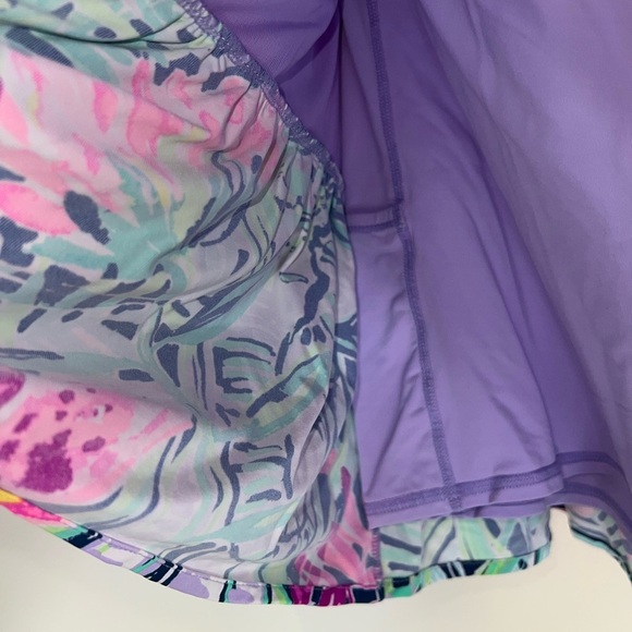 Lilly Pulitzer Luxletic Ruffle Gabby Skort XL - Picture 5 of 11